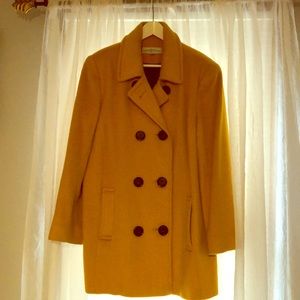 Gold Pea Coat